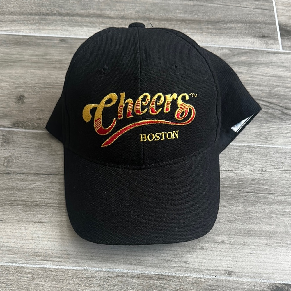 Black Cheers Boston Cap